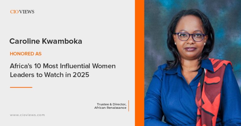 CIO Views Magazine Features Caroline Kwamboka N. as One of Africa's 10 Most Influential Women Leaders to Watch in 2025
